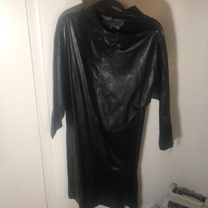 Genuine leather dress or shirt